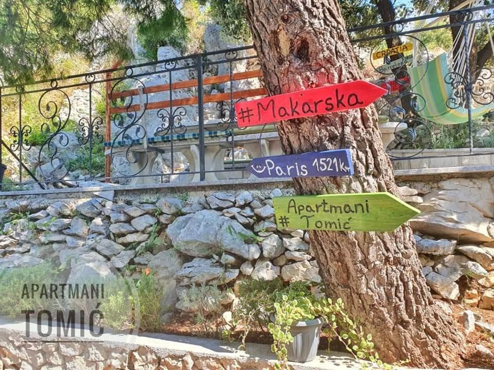 Apartment Tomic 2 Makarska Eksteriør billede